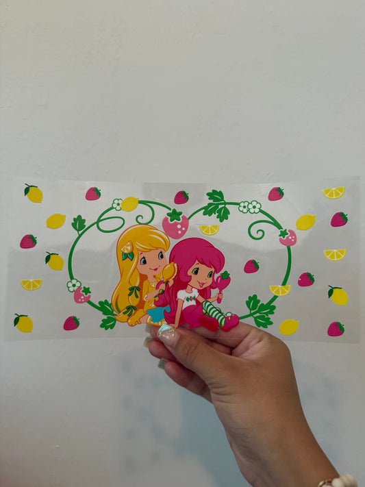 Strawberry shortcake wrap