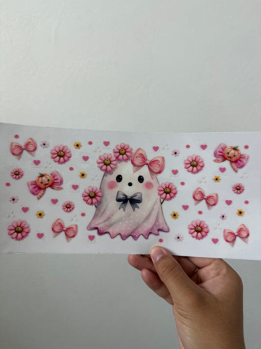 Ghost w bows wrap