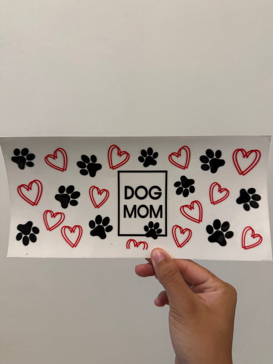 Dog mom hearts wrap