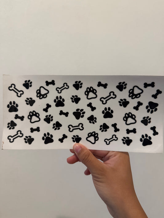 Paws and bones wrap