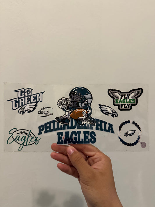 Eagles football player wrap