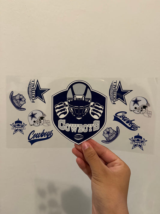 Dallas cowboys patch wrap