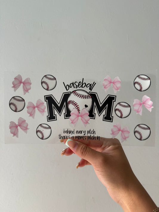 Baseball mom wrap