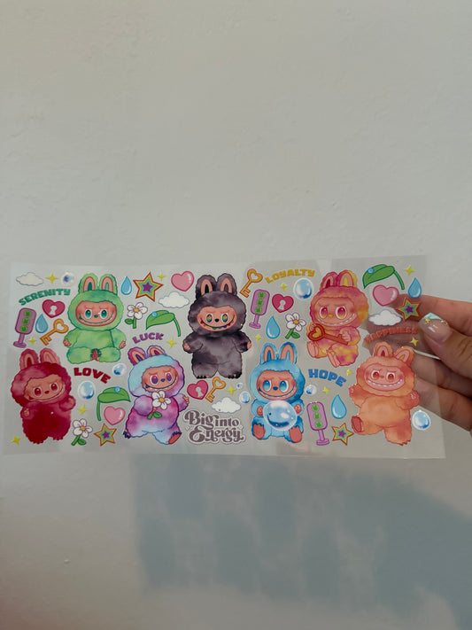 Labubu characters wrap