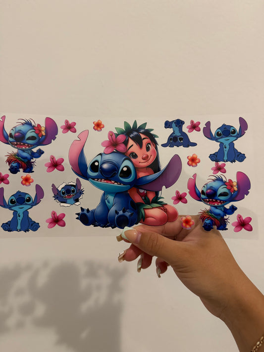 LILO and stitch cuddle wrap