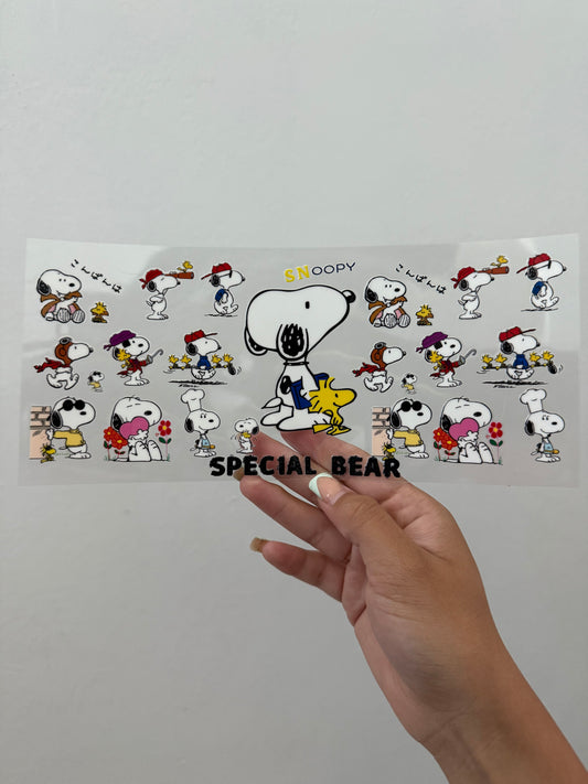 Snoopy special bear wrap
