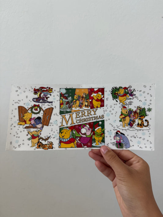 Christmas Winnie the Pooh & friends Wrap