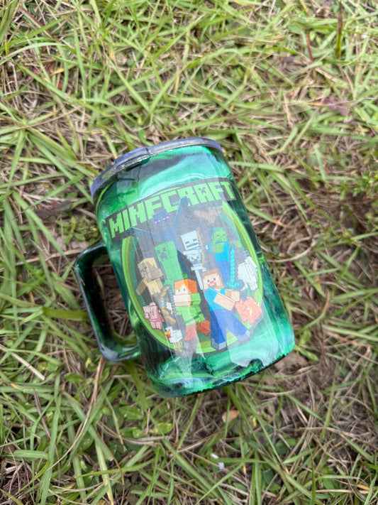Personalized Epoxy Minecraft Tumbler