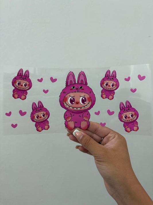 Pink Labubu wrap